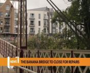 A footbridge in Bristol is set to close for up to 18 months for £2m restoration works. Langton Street Bridge, also known as the Banana Bridge, is due to temporally close for repairs from May 13.