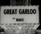 1961 Great Garloo toy robot by Marx - TV commercial.
