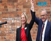The prime minister launched Labor&#39;s Tasmania campaign with state leader Rebecca White. Video via AAP.