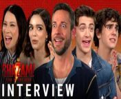 “Shazam! Fury of the Gods” stars Zachary Levi (Shazam), Rachel Zegler (Anthea), Lucy Liu (Kalypso), Asher Angel (Billy Batson) and Jack Dylan Grazer (Freddy Freeman) discuss their new DC film in this interview with CinemaBlend’s Sean O’Connell. Find out some fun behind-the-scenes stories, their thoughts on Henry Cavill’s Superman no-show in “Shazam!” (2019) and more. Plus, Rachel Zegler talks about the most remarkable part, so far, of being a Snow White.
