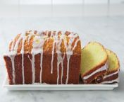 This lemon pound cake is packed with lemon flavor.