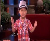 Adorable 4-year-old singer stole our hearts when he sang the Bruno Mars hit &#92;