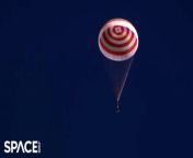 The capsule from the Russian Soyuz MS-22 spacecraft that suffered a coolant leak in space had to land in Kazakhstan after undocking from the International Space Station.&#60;br/&#62;&#60;br/&#62;Credit: Rosmosmos &#124; edited by Space.com&#39;s Steve Spaleta&#60;br/&#62;Music: Migratory Birds by Curved Mirror / courtesy of Epidemic Sound