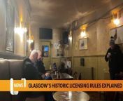 Some of Glasgow’s historic laws are still in place, including a policy granted to a selection of pub allowing them to sell alcohol from 8am.