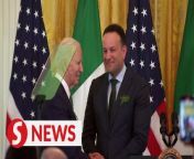 Ireland&#39;s Taoiseach Leo Varadkar expressed the Irish people&#39;s empathy for the Palestinian cause, drawing parallels with Ireland&#39;s own history of displacement and struggle for national identity during the annual St. Patrick&#39;s Day reception at the White House on Sunday (March 17).&#60;br/&#62;&#60;br/&#62;WATCH MORE: https://thestartv.com/c/news&#60;br/&#62;SUBSCRIBE: https://cutt.ly/TheStar&#60;br/&#62;LIKE: https://fb.com/TheStarOnline