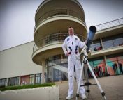 East Sussex Astronomical Society held a day of astronomy before Brian Cox Talk in the theatre.