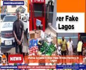 Police Arrests 4 Over Fake Drinks Factory In Lagos ~ OsazuwaAkonedo #Drinks #Fake #Isokoko #Lagos #Police Nigeria Police Force In Lagos State Have Arrested Four Persons Suspected To Be In Connection With A Fake Drink Production Factory. https://osazuwaakonedo.news/police-arrests-4-over-fake-drinks-factory-in-lagos/21/03/2024/ #Nigeria Police Force Published: March 21st, 2024 Reshared: March 21, 2024 6:48 pm