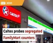 The company says it is working closely with the convenience store operator to investigate the allegation of separate counters for Muslims and non-Muslims.&#60;br/&#62;&#60;br/&#62;Read More: https://www.freemalaysiatoday.com/category/nation/2024/04/06/caltex-probes-claim-of-segregated-payment-counters-at-familymart-store/ &#60;br/&#62;&#60;br/&#62;Laporan Lanjut: https://www.freemalaysiatoday.com/category/bahasa/tempatan/2024/04/06/salah-faham-jurus-dakwaan-pengasingan-kaunter-bayaran-menurut-laporan/&#60;br/&#62;&#60;br/&#62;Free Malaysia Today is an independent, bi-lingual news portal with a focus on Malaysian current affairs.&#60;br/&#62;&#60;br/&#62;Subscribe to our channel - http://bit.ly/2Qo08ry&#60;br/&#62;------------------------------------------------------------------------------------------------------------------------------------------------------&#60;br/&#62;Check us out at https://www.freemalaysiatoday.com&#60;br/&#62;Follow FMT on Facebook: https://bit.ly/49JJoo5&#60;br/&#62;Follow FMT on Dailymotion: https://bit.ly/2WGITHM&#60;br/&#62;Follow FMT on X: https://bit.ly/48zARSW &#60;br/&#62;Follow FMT on Instagram: https://bit.ly/48Cq76h&#60;br/&#62;Follow FMT on TikTok : https://bit.ly/3uKuQFp&#60;br/&#62;Follow FMT Berita on TikTok: https://bit.ly/48vpnQG &#60;br/&#62;Follow FMT Telegram - https://bit.ly/42VyzMX&#60;br/&#62;Follow FMT LinkedIn - https://bit.ly/42YytEb&#60;br/&#62;Follow FMT Lifestyle on Instagram: https://bit.ly/42WrsUj&#60;br/&#62;Follow FMT on WhatsApp: https://bit.ly/49GMbxW &#60;br/&#62;------------------------------------------------------------------------------------------------------------------------------------------------------&#60;br/&#62;Download FMT News App:&#60;br/&#62;Google Play – http://bit.ly/2YSuV46&#60;br/&#62;App Store – https://apple.co/2HNH7gZ&#60;br/&#62;Huawei AppGallery - https://bit.ly/2D2OpNP&#60;br/&#62;&#60;br/&#62;#FMTNews #CaltexPenang #FamilyMart