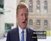 Deputy Prime Minister, Oliver Dowden, has warned that Britain’s support for Israel is not unconditional, amid continuing concerns over its Gaza campaign. But Mr Dowden suggested Israel is held to a higher standard than other countries, and some of its critics relish pushing a case against the Middle Eastern nation. &#60;br/&#62; Report by Covellm. Like us on Facebook at http://www.facebook.com/itn and follow us on Twitter at http://twitter.com/itn