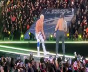 Cody Rhodes &amp; Seth Rollins vs The Rock &amp; Roman Reigns- WWE Wrestlemania XL