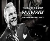 The Rest of the Story was a Monday-through-Friday radio program originally hosted by Paul Harvey. Beginning as a part of his newscasts during the Second World War and then premiering as its own series on the ABC Radio Networks on May 10, 1976, The Rest of the Story consisted of stories presented as little-known or forgotten facts on a variety of subjects with some key element of the story (usually the name of some well-known person) held back until the end. The broadcasts always concluded with a variation on the tag line, &#92;