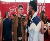 Chase Matthew caught up with Billboard&#39;s Tetris Kelly at CMT Awards 2024.