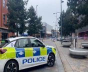 Police are hunting a knifeman after a 15-year-old schoolboy was stabbed to death at a shopping centre. &#60;br/&#62;&#60;br/&#62;Emergency services rushed to New Square in West Bromwich town centre after the teenager was attacked at around 9.15pm yesterday (Sun).&#60;br/&#62;&#60;br/&#62;Despite the efforts of paramedics, the teenager, who has not been named, sadly died at the scene just off New Street.&#60;br/&#62;&#60;br/&#62;West Midlands Police has launched a murder investigation and urged any witnesses or anyone with information to get in touch with the force.&#60;br/&#62;&#60;br/&#62;Detective Chief Inspector Laura Harrison, from the homicide team, said: &#92;