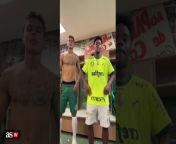 Watch: Richard Rios and Endrick dance after Palmeiras win title from mari rio