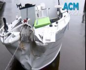 A search continues for the missing crew members ejected during a boat crash in Gold Coast Broadwater. Two men were rescued, one with serious injuries and the other in an induced coma.
