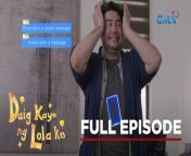 Aired (April 6, 2024): Apol (Matt Lazano) gives Owen (Gabby Eigenmann) a punishment to show him the consequences of his phone addiction interfering with family time.&#60;br/&#62;