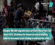 180,000 Migrants in NYC: State Funding Needed &#60;br/&#62; @TheFposte&#60;br/&#62;____________&#60;br/&#62;&#60;br/&#62;Subscribe to the Fposte YouTube channel now: https://www.youtube.com/@TheFposte&#60;br/&#62;&#60;br/&#62;For more Fposte content:&#60;br/&#62;&#60;br/&#62;TikTok: https://www.tiktok.com/@thefposte_&#60;br/&#62;Instagram: https://www.instagram.com/thefposte/&#60;br/&#62;&#60;br/&#62;#thefposte #usa #newyork #texas #border