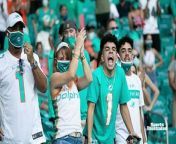 Scenes from the Dolphins Victory Against the Los Angeles Rams from melanie angeles