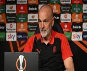 AC Milan v Roma, Europa League 2023\ 24: the pre-match press conference from ass press prank