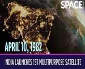 On April 10, 1982, India launched its first multipurpose satellite, INSAT-1. &#60;br/&#62;&#60;br/&#62;This satellite was used for both communications and weather forecasting. The Indian Space Research Organization contracted NASA to launch it, and it was built by the American company Ford Aerospace. INSAT-1 lifted off on a Delta Rocket from Cape Canaveral and entered a geostationary orbit. This meant that it was always observing the same part of the planet. While its launch was successful, the satellite had some trouble with its solar arrays and antennas while in orbit. Its stabilization boom failed to deploy, so the satellite&#39;s instruments weren&#39;t pointed in the right direction. Then it used up all its propellant while trying to correct its orientation. The mission was designed to last 7 years, but it only made it to 17 months before it was abandoned.