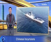 Taiwan’s military says it’s detected a total of 17 Chinese aircraft and ships around the country in the last 24 hours.