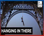 French athlete breaks Eiffel Tower rope-climbing record&#60;br/&#62;&#60;br/&#62;French athlete Anouk Garnier set a new world record by climbing 110 meters up the Eiffel Tower. She expressed disbelief at her achievement in an interview with AFP. The previous records were 90 meters for men, held by South African Thomas van Tonder, and 26 meters for women, held by Denmark&#39;s Ida Mathilde Steensgaard.&#60;br/&#62;&#60;br/&#62;Video by AFP&#60;br/&#62;&#60;br/&#62;Subscribe to The Manila Times Channel - https://tmt.ph/YTSubscribe &#60;br/&#62;&#60;br/&#62;Visit our website at https://www.manilatimes.net &#60;br/&#62;&#60;br/&#62;Follow us: &#60;br/&#62;Facebook - https://tmt.ph/facebook &#60;br/&#62;Instagram - https://tmt.ph/instagram &#60;br/&#62;Twitter - https://tmt.ph/twitter &#60;br/&#62;DailyMotion - https://tmt.ph/dailymotion &#60;br/&#62;&#60;br/&#62;Subscribe to our Digital Edition - https://tmt.ph/digital &#60;br/&#62;&#60;br/&#62;Check out our Podcasts: &#60;br/&#62;Spotify - https://tmt.ph/spotify &#60;br/&#62;Apple Podcasts - https://tmt.ph/applepodcasts &#60;br/&#62;Amazon Music - https://tmt.ph/amazonmusic &#60;br/&#62;Deezer: https://tmt.ph/deezer &#60;br/&#62;Tune In: https://tmt.ph/tunein&#60;br/&#62;&#60;br/&#62;#TheManilaTimes&#60;br/&#62;#tmtnews&#60;br/&#62;#france&#60;br/&#62;#eiffeltower
