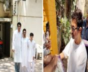 Amir khan celebrated Eid with his beloved sons Junaid Khan and Azaad Rao. Watch video to know more &#60;br/&#62; &#60;br/&#62;#Amairkhan #Junaidkhan #Eid2024 &#60;br/&#62;~HT.99~PR.126~