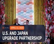 US President Joe Biden and Japanese Prime Minister Fumio Kishida unveil plans to upgrade their military cooperation ranging from missiles to moon landings, with an eye on countering China and Russia.&#60;br/&#62;&#60;br/&#62;Full story: https://www.rappler.com/world/us-canada/biden-kishida-forge-new-partnership-eyeing-china-russia/