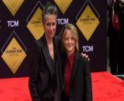 https://www.maximotv.com &#60;br/&#62;B-roll footage: Alexandra Hedison and Jodie Foster at Jodie Foster&#39;s hand and footprint ceremony at the 15th annual TCM Classic Film Festival at the TCL Chinese Theatre in Los Angeles, California, USA, on Friday, April 19, 2024. This video is only available for editorial use in all media and worldwide. To ensure compliance and proper licensing of this video, please contact us. ©MaximoTV