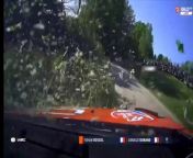 WRC 2 Croatia 2024 Day 1 Rossel Incredible Save from crazy holoda