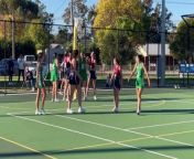 Second quarter action from the round one BFNL A-grade netball contest between Kangaroo Flat and Sandhurst at Dower Park.&#60;br/&#62;The Dragons won by seven goals.&#60;br/&#62;