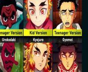 Child Version of Demon Slayer Characters from slayed hentai