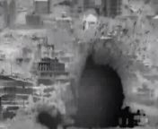 Israeli military released a video of alleged strikes on Hezbollah targets in Lebanon.Source: AP