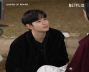 Step into the world of Netflix&#39;s romance drama series, Queen of Tears with a behind-the-scenes glimpse at the cute moments. Directed by Kim Hee Won and Jang Young Woo, and a stellar cast including Kim Soo Hyun and Kim Ji Won. Stream Queen of Tears on Netflix now!&#60;br/&#62;&#60;br/&#62;Queen of Tears Cast:&#60;br/&#62;&#60;br/&#62;Kim Soo Hyun, Kim Ji Won, Park Sung Hood, Kwak Dong Yeon and Lee Joo Bin&#60;br/&#62;&#60;br/&#62;Stream Queen of Tears now on Netflix!