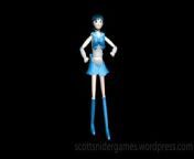 A 3D animation, of Sailor Mercury. Created by Scott Snider using 3DS MAX. Uploaded 04-21-2024.