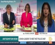 Suella Braverman calls Mark Rowley to resign after officer&#39;s &#39;openly Jewish&#39; remark Good Morning Britain, ITV