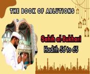 This video explores hadiths 56-65 from Sahih Al-Bukhari, specifically focusing on the Book of Ablutions. It provides the English translation of these hadiths, offering a deeper understanding of the Islamic ritual purification practices performed before prayer (ablutions).&#60;br/&#62;&#60;br/&#62;#SahihAlBukhari #Hadith #IslamicStudies #BookOfAblutions #Ablutions #Purification #Prayer #IslamI#FaithEducation #LearnIslam #islam #trending #explore #voiceoffaith
