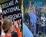 Sydney woman Mia Findlay has delivered a powerful monologue on the injustice of male violence against women at a What Were You Wearing rally on April 27.