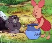 Winnie The Pooh Episodes Full) The Great Honey Pot Robbery from honey on navel