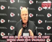 Kansas City Chiefs head coach Andy Reid discusses the growth of the Chiefs&#39; defense under defensive coordinator Steve Spagnuolo.