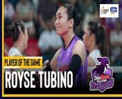 PVL Player of the Game Highlights: Royse Tubino soars for Choco Mucho in semis win over Chery Tiggo from flm semi