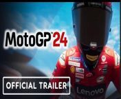 Check out the launch trailer for MotoGP 24, the new motorcycle racing simulation game, out now on PS5 (PlayStation 5), Xbox Series X/S, PS4 (PlayStation 4), Xbox One, Nintendo Switch, and PC via Steam.&#60;br/&#62;&#60;br/&#62;Challenge your abilities in several MotoGP categories and embark on your quest to become a MotoGP legend in the 2024 campaign.&#60;br/&#62;