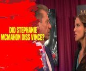 Did Stephanie McMahon&#39;s surprise appearance at WrestleMania 40 send a message to Vince McMahon?#WWE #StephanieMcMahon #VinceMcMahon #WrestleMania40