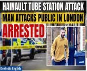 On Tuesday, authorities apprehended a 36-year-old man in northeast London following a series of attacks involving both civilians and police personnel. Initial reports indicate that the man initially crashed his vehicle into a residence on Thurlow Gardens before proceeding to assault multiple individuals on the street with a knife, including two law enforcement officers.&#60;br/&#62; &#60;br/&#62;#LondonAttack #HainaultTubeStation #SwordAttack #PublicSafety #PoliceResponse #ArrestMade #LondonEmergency #SecurityAlert #CommunitySafety #LondonNews&#60;br/&#62;~PR.152~ED.194~GR.125~HT.96~