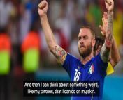 Daniele De Rossi says he will hold off getting more tattoos until he wins something important with Roma.