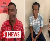 Immigration director-general Datuk Ruslin Jusoh saida Burmese and a Bangladeshi national, were arrested by the Malaysian Immigration Department on Wednesday (March 27) as suspected masterminds of a foreign worker syndicate.&#60;br/&#62;&#60;br/&#62;Read more at https://tinyurl.com/4rksat5n &#60;br/&#62;&#60;br/&#62;WATCH MORE: https://thestartv.com/c/news&#60;br/&#62;SUBSCRIBE: https://cutt.ly/TheStar&#60;br/&#62;LIKE: https://fb.com/TheStarOnline