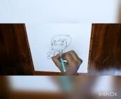 how to draw a beautiful baby sketch drawing step b(1080P_HD)_1