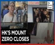 Hong Kong book lovers mourn store closure after constant complaints&#60;br/&#62;&#60;br/&#62;Hundreds gathered in a quiet Hong Kong street to bid farewell to an independent bookstore that closed due to government inspections prompted by complaints. Mount Zero, the bookstore, closed after facing accusations of illegal land occupation and the threat of fines and jail time. Critics worry that Hong Kong&#39;s new national security law will suppress pro-democracy sentiments and artistic freedoms, though the government denies this.&#60;br/&#62;&#60;br/&#62;Video by AFP&#60;br/&#62;&#60;br/&#62;Subscribe to The Manila Times Channel - https://tmt.ph/YTSubscribe &#60;br/&#62; &#60;br/&#62;Visit our website at https://www.manilatimes.net &#60;br/&#62; &#60;br/&#62;Follow us: &#60;br/&#62;Facebook - https://tmt.ph/facebook &#60;br/&#62;Instagram - https://tmt.ph/instagram &#60;br/&#62;Twitter - https://tmt.ph/twitter &#60;br/&#62;DailyMotion - https://tmt.ph/dailymotion &#60;br/&#62; &#60;br/&#62;Subscribe to our Digital Edition - https://tmt.ph/digital &#60;br/&#62; &#60;br/&#62;Check out our Podcasts: &#60;br/&#62;Spotify - https://tmt.ph/spotify &#60;br/&#62;Apple Podcasts - https://tmt.ph/applepodcasts &#60;br/&#62;Amazon Music - https://tmt.ph/amazonmusic &#60;br/&#62;Deezer: https://tmt.ph/deezer &#60;br/&#62;Tune In: https://tmt.ph/tunein&#60;br/&#62; &#60;br/&#62;#TheManilaTimes&#60;br/&#62;#tmtnews&#60;br/&#62;#hongkong&#60;br/&#62;#mountzero &#60;br/&#62;#books