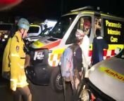 A man and a woman have been rescued after getting stuck in a cave for 10 hours west of the Blue Mountains overnight. Other members of the group they were with managed to get out and raise the alarm.
