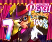 Princess Peach Showtime Walkthrough Part 7 (Switch) 100% Thief & Ninja Floor 4 from xxx of peach